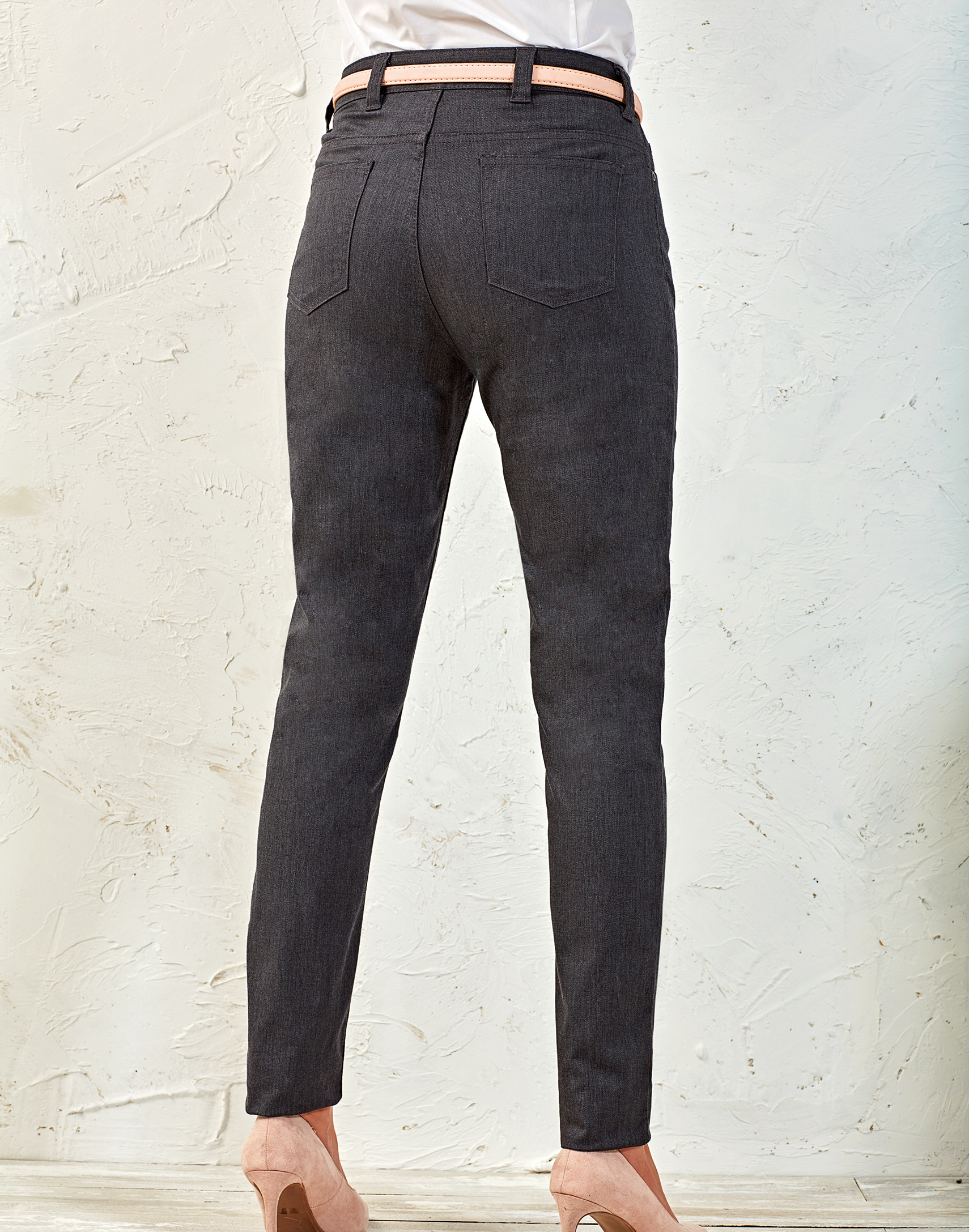 Damen Chino-Jeans Performance Slim Fit