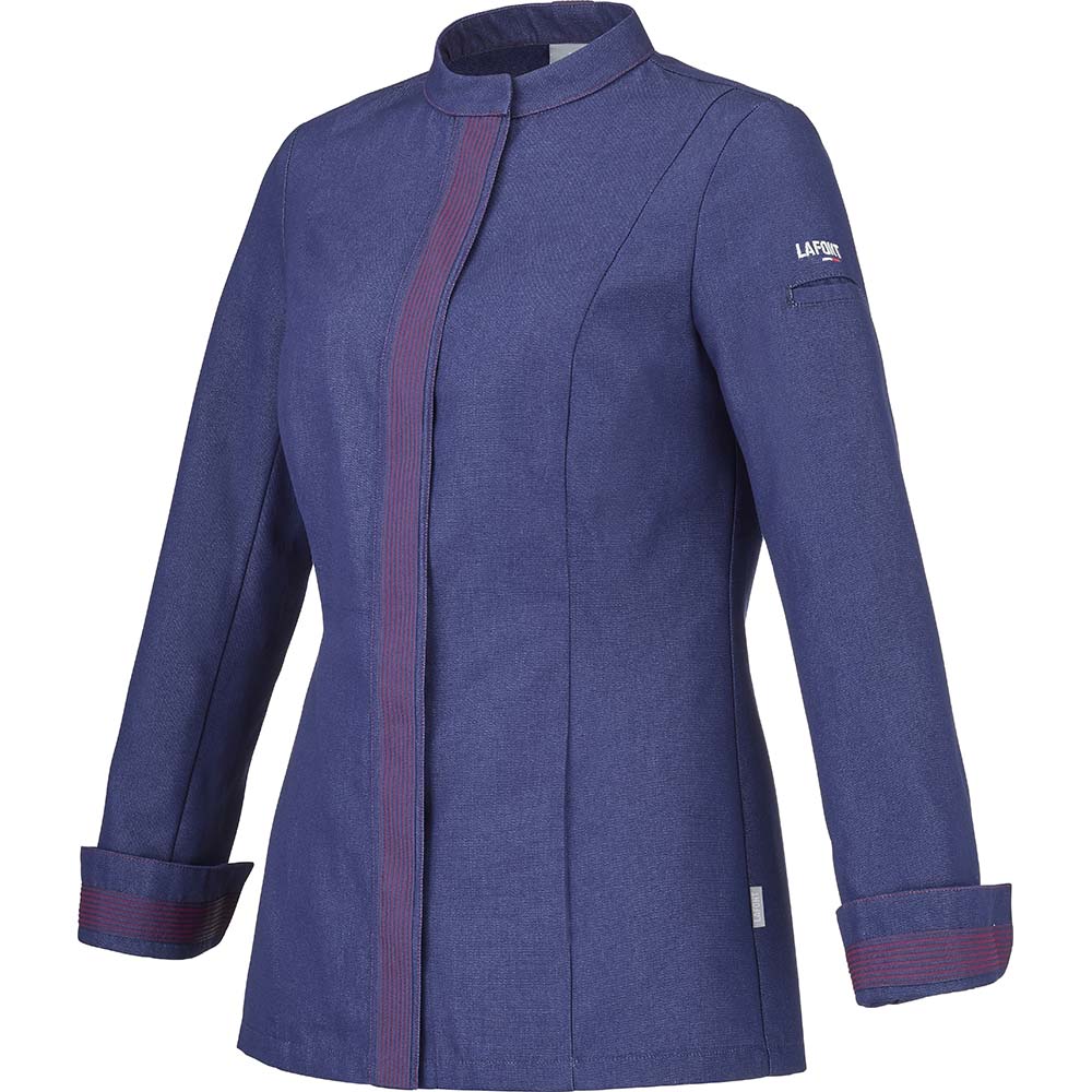 Essentials+ Damen Kochjacke FAVA #PI nachhaltig Navy Gr. 36