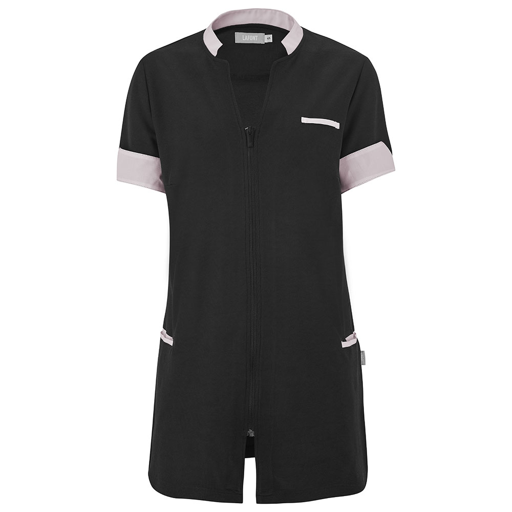Essential+ Damen Tunika HARMONY Schwarz-Rosa Gr. XS
