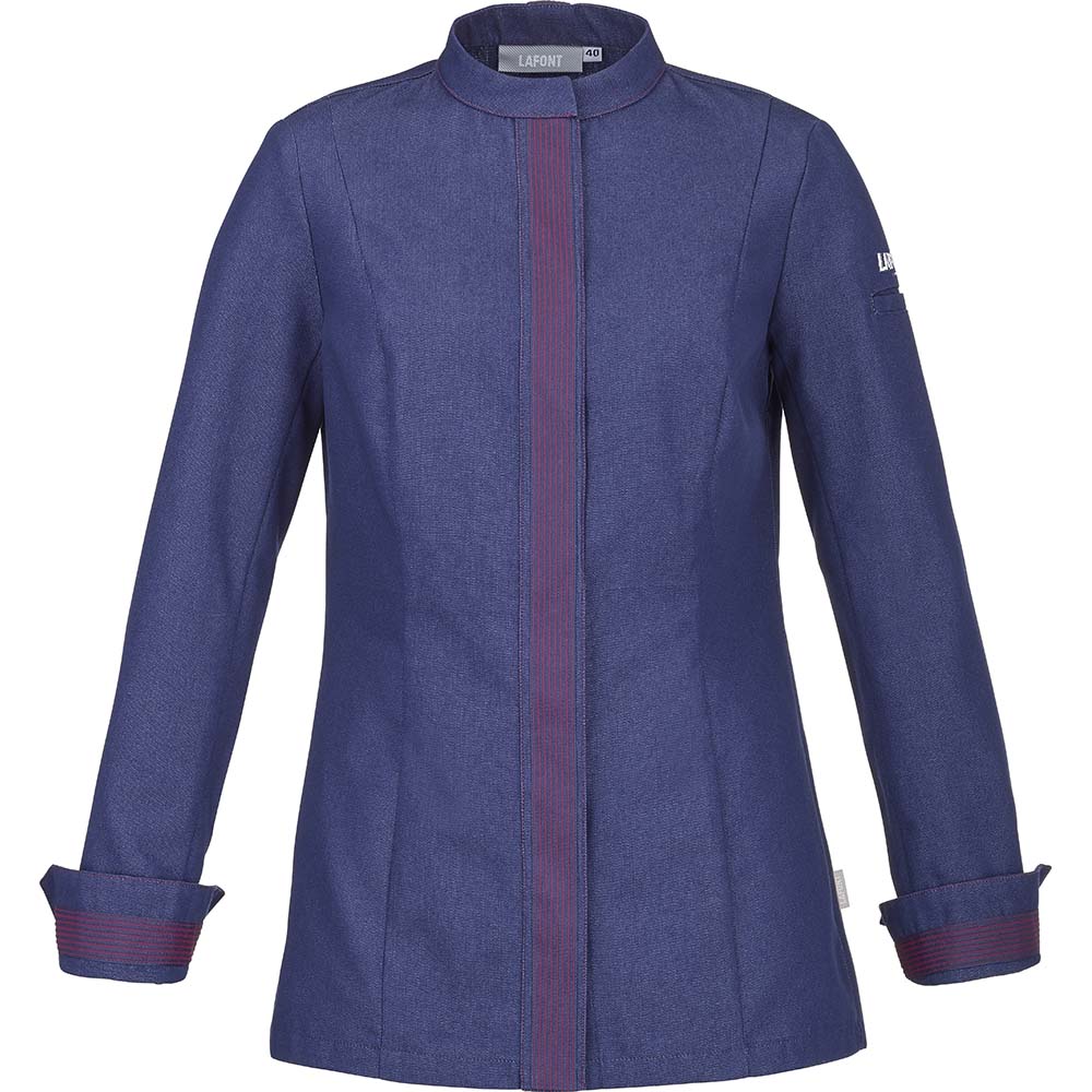 Essentials+ Damen Kochjacke FAVA #PI nachhaltig Navy Gr. 36