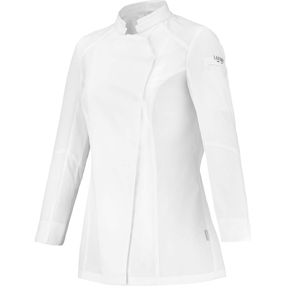 Essentials+ Damen Kochjacke NUTMEG2 Weiß Gr. L