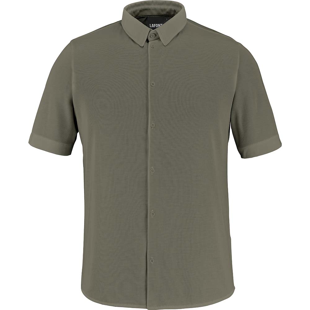 Essentials Herren Hemd CARROUSEL kurzarm Khaki Gr. M