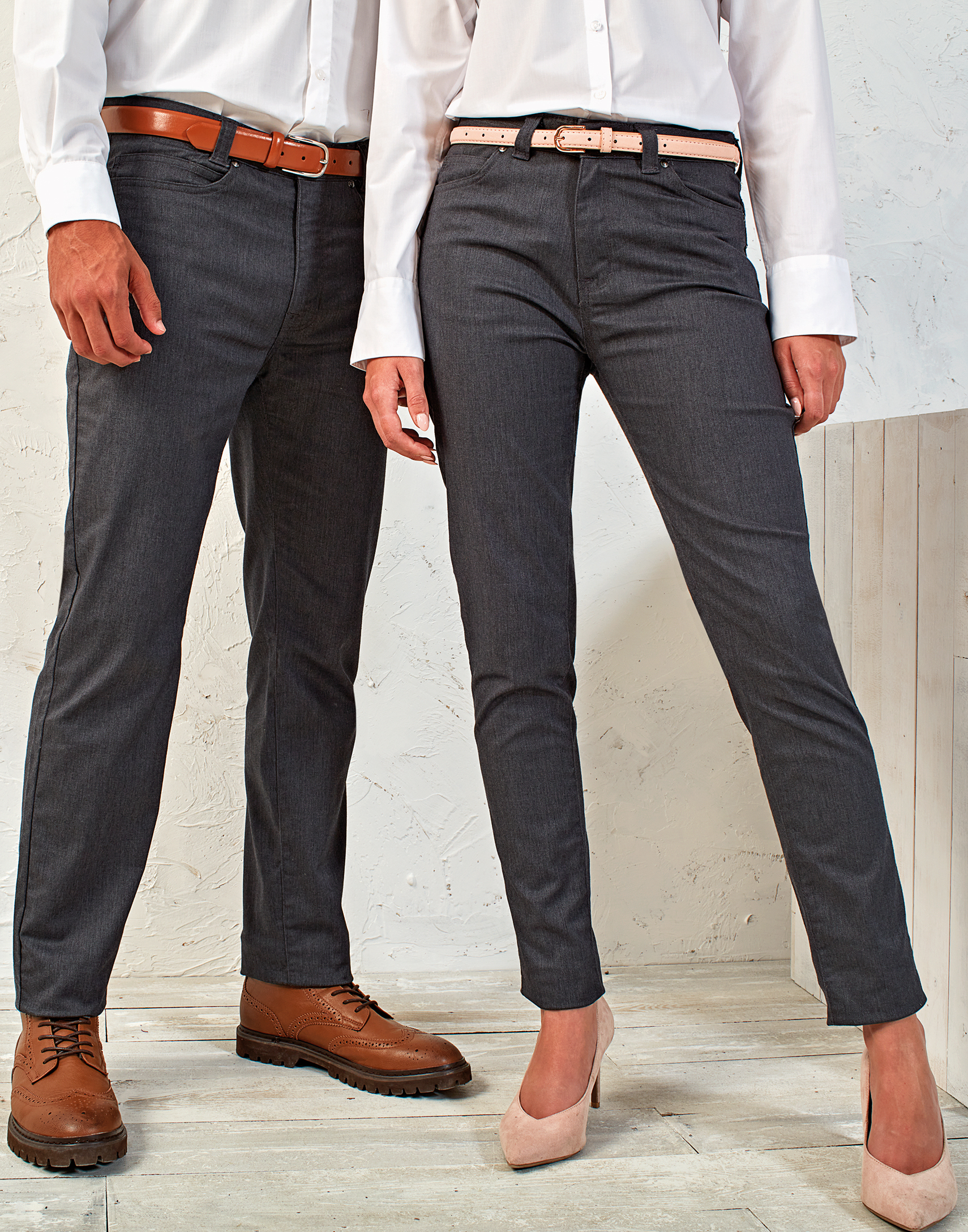 Herren Chino-Jeans Performance Slim Fit