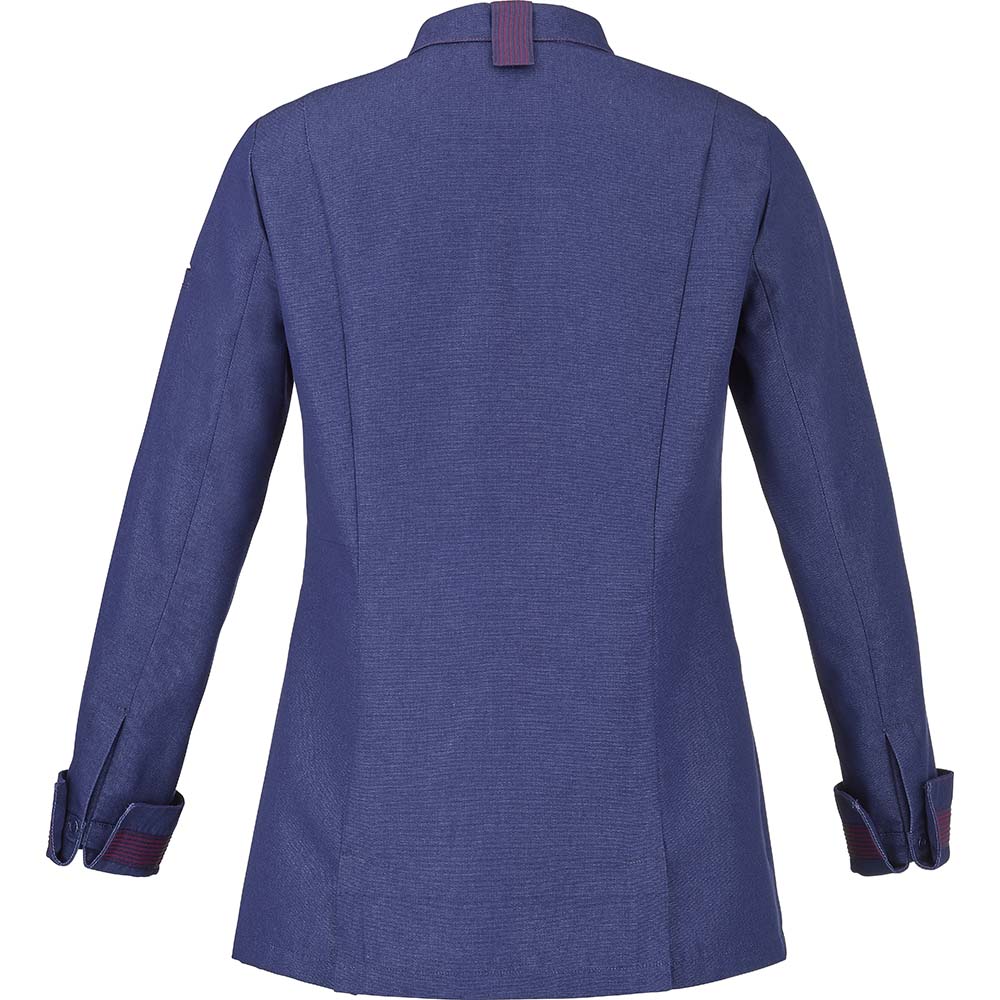 Essentials+ Damen Kochjacke FAVA #PI nachhaltig Navy Gr. 36