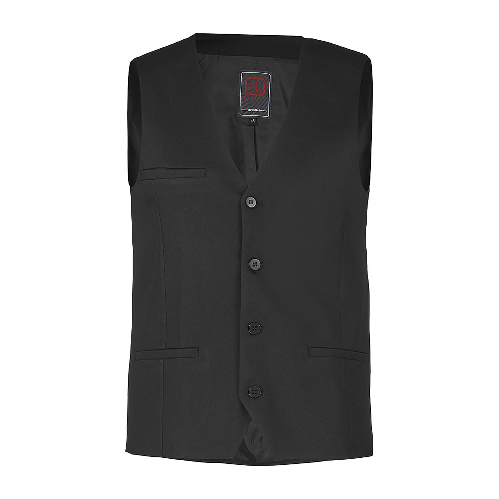 Essentials+ Herren Weste JAVA Schwarz Gr. 40
