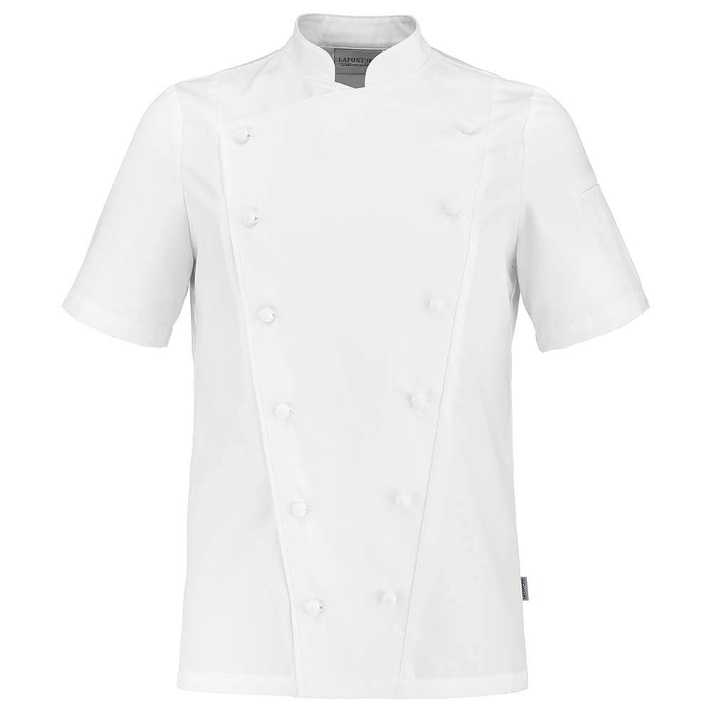 Prestige Herren Kochjacke PLATINE kurzarm