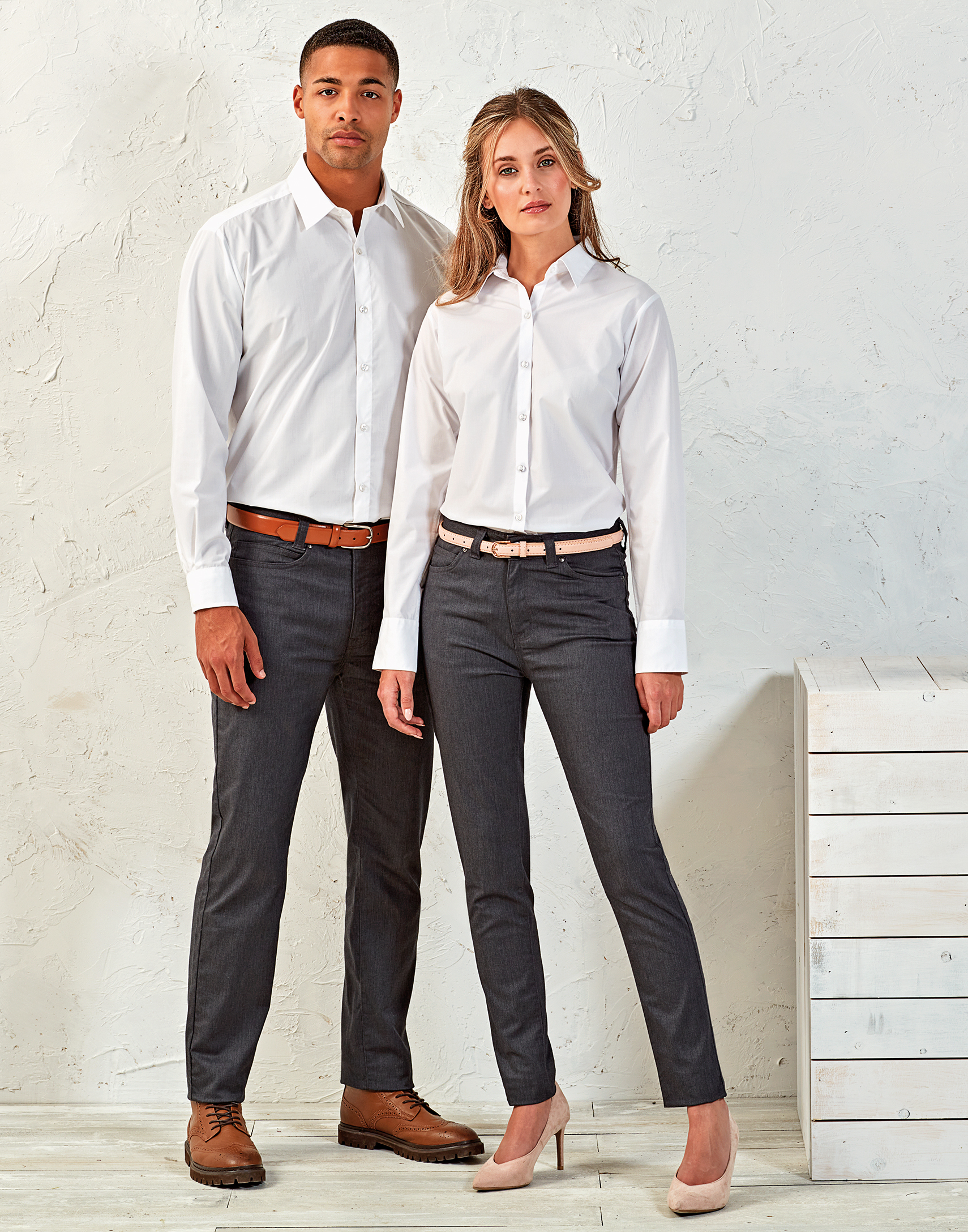 Herren Chino-Jeans Performance Slim Fit