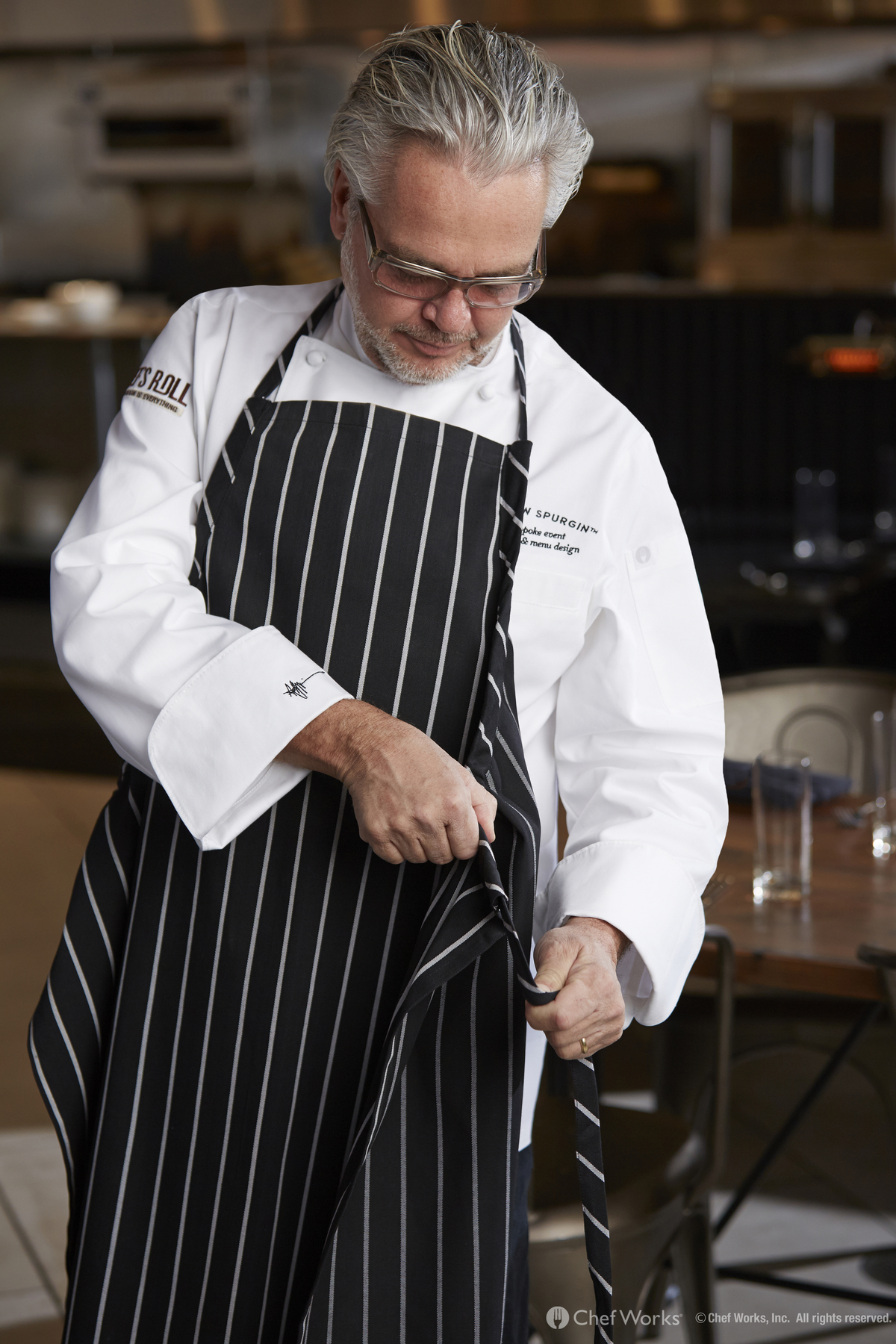 Basic ENGLISH CHEF Latzschürze