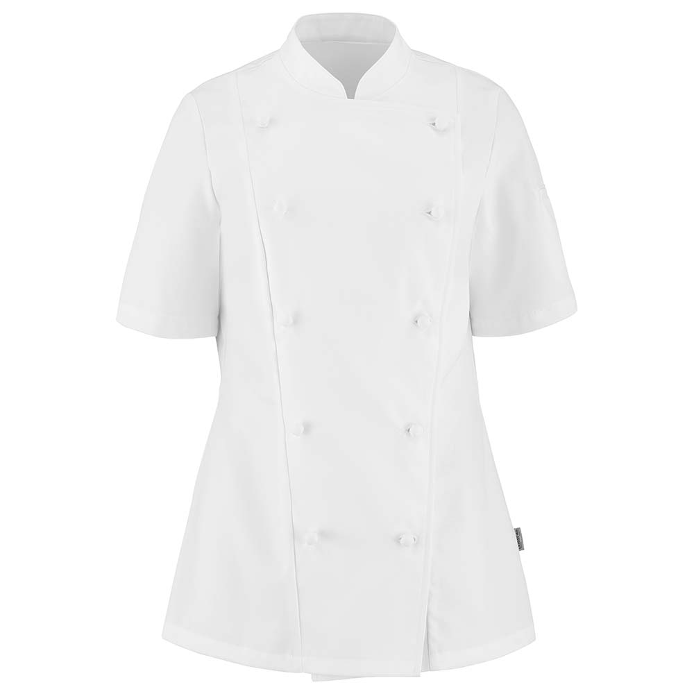 Prestige Damen Kochjacke PLATINE kurzarm